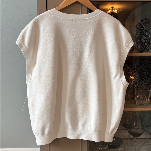 NWT Anthropologie Maeve Slouchy Cardigan Sweater in Ivory, XL - Picture 7 of 10